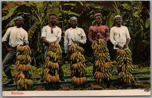 Postcard c1909 Banana Farmers  - Bild 1 von 2