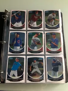 2013 Bowman Chrome Prospect Set 1-110 (Near Mint in Binder) - Bild 1 von 1