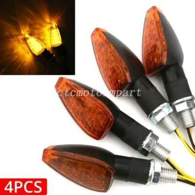 3.5" Mini Plastic Turn Signals LED fit for Honda Nighthawk 450 650 750 CB750 - Image 1 of 4
