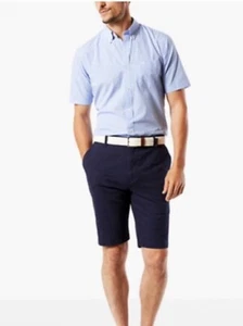 New Dockers Perfect Short Big & Tall Men’s 60 blue BNWT - Picture 1 of 8