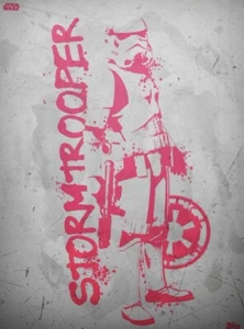 [DIGITAL CARD] Topps Star Wars - Stormtrooper - Mandalorian Brush Strokes Pink - Bild 1 von 1