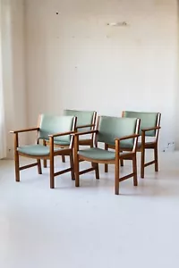 Hans Wegner AP-50 Chairs for Carl Hansen & Son - Fully Restored - Danish Mcm - Picture 1 of 13