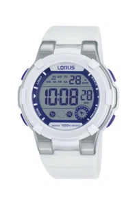 Reloj deportivo Lorus para mujer digital con correa blanca R2359KX-9 - Imagen 1 de 1