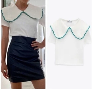 Top cuello ZARA Peter Pan 1930/042 SM - Imagen 1 de 7