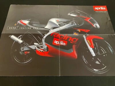 Aprilia RS50 Brochure Poster. - Image 1 of 3