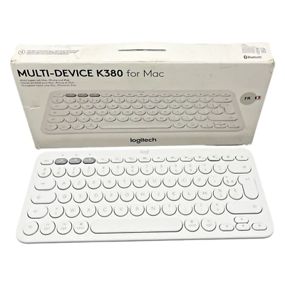 Logitech K380 Multi-Device Bluetooth Tastatur Kabellos QWERTY Frankreich Defekt - Bild 1 von 4