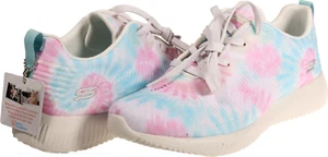 Skechers Bob Squad - Color Flex Damen-Sneaker rosa/mehrfarbig US-Größe 9,5 - Bild 1 von 3