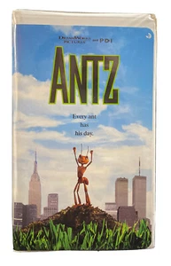 Antz (VHS Video, 1999) Original Case Dreamworks Pictures & PDI, Stereo Surround - Picture 1 of 7