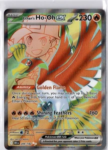 2025 Pokemon SV Destined Rivals DRI EN Ethan's Ho-Oh ex #209/182 - Bild 1 von 2