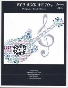 Let's Rock the 70's by Imaginating cross stitch pattern - Picture 1 of 1
