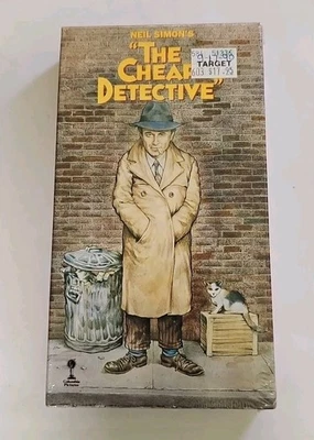 Neil Simons The Cheap Detective VHS SEALED Watermarks RCA VTG  - Image 1 of 4