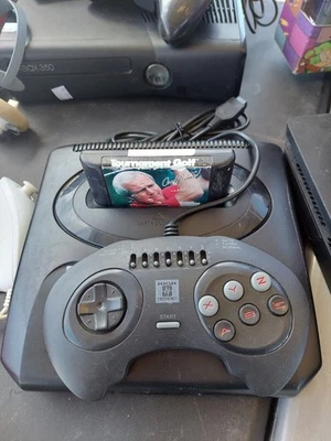 Sega Genesis Model 2 Console W Controller & Cables, Tested & Working An Game - Image 1 of 4