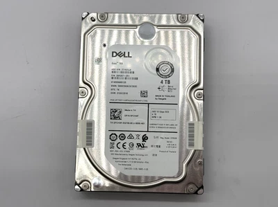 Dell Exos 7E8 4TB 7.2K RPM 12.0Gbps 3.5" SAS HDD - ST4000NM0135 - Image 1 of 2
