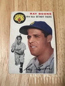 1954 Topps - Ray Boone #77 - creased - Bild 1 von 2