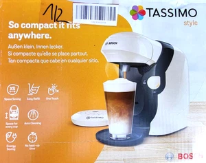 BOSCH Tassimo Style TAS1107 Kapselmaschine Kaffeemaschine 1400W 1L Beige NEU - Bild 1 von 2