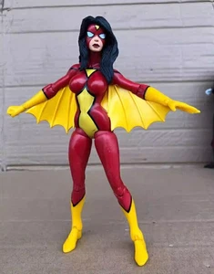 Figura Estatua Spider-Woman Jessica Drew TOYBIZ Marvel Superhéroes Dibujos Animados - Imagen 1 de 2