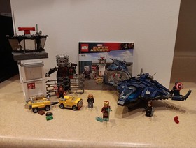 LEGO Marvel Super Hero Airport Battle 76051 *100% Complete W/Minifigs **NO BOX