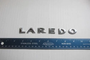 Factory 2006-2010 Jeep Laredo Chrome color emblem - Picture 1 of 4