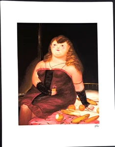 Fernando Botero - Woman Standing - El Circo - 50x65 cm Limitiert Nr. 86/250 - Bild 1 von 4