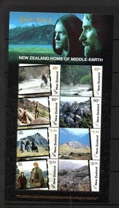 NUEVA ZELANDA MNH 2004 MS2722 SEÑOR DE LOS ANILLOS - HOGAR DE LA TIERRA MEDIA - Imagen 1 de 1