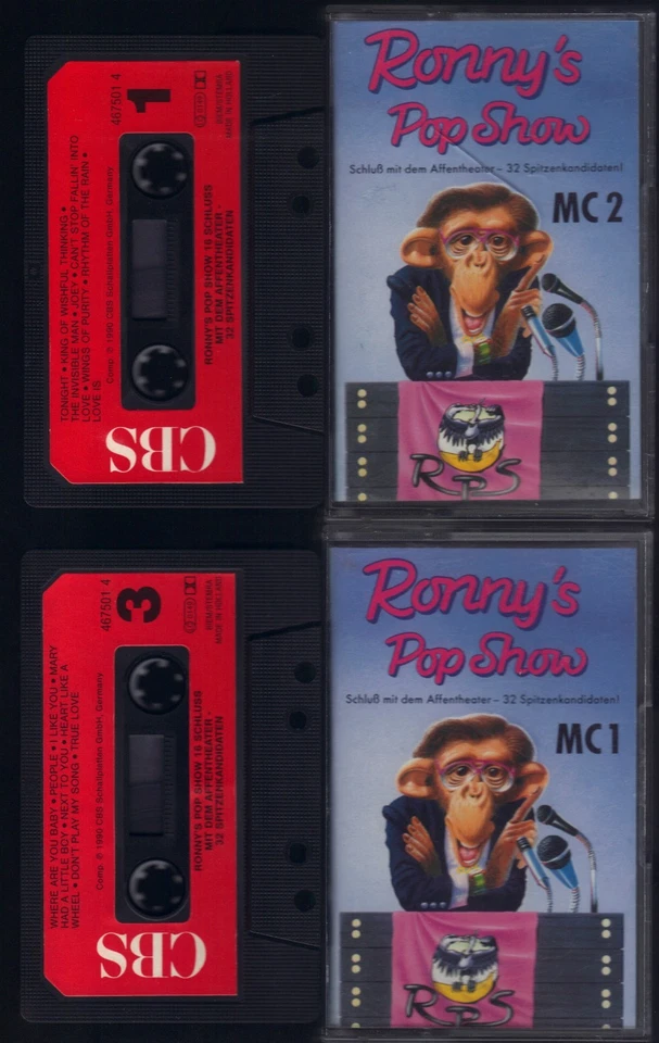 Ronny's Pop Show 16 Affentheater New Kids On The Block Go West MC Kassette 040 - Bild 1 von 3