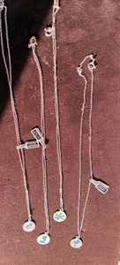 4 colgantes de plata esterlina MÉXICO TAXCO de colección en cadena de plata de 16"" - - Imagen 1 de 5