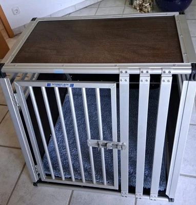 Original Schmidt Transportbox Hunde  - B-75,5 cm, H-67 cm, T-85 cm - Bild 1 von 3