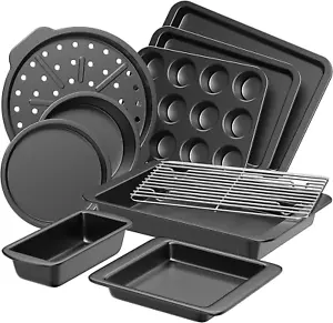 Bakeware Sets, Baking Pans Set, Nonstick Oven Pan for Kitchen - Picture 1 of 11