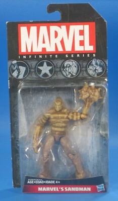 Figura de acción Marvel Sandman Variant 4" 2014 Universo Hasbro Sin usar, en caja Spider-Man Six Foto 1 de 4