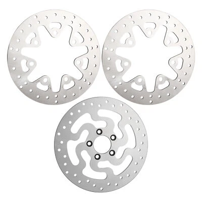 2x 11.8" Front Left Right Rear Brake Disc Rotors For Harley Street Glide 14-25 - Image 1 of 4