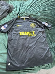 Wigan Athletic 2012-2013 Football Away Shirt in Black - FA Cup Wembley - Large - Picture 1 of 4
