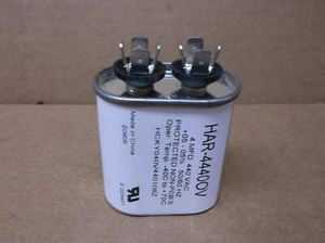 CONDENSADOR DE FUNCIONAMIENTO OVALADO HARTLAND CONTROLS HCKY040V440108Z 4MFD X 440VAC 209298 - Imagen 1 de 4