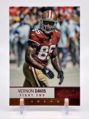2012 Panini Absolute Retail Vernon Davis #81 - Image 1 of 2