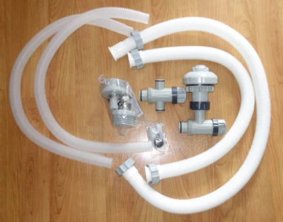 Intex Pool Accessory Kit-Pump Hoses Plunger Air Valves Jet Nozzle Inlets Clamp - Image 1 of 4