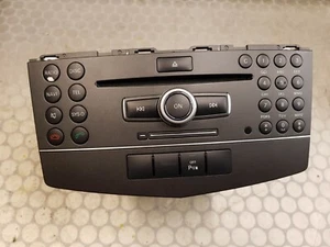 2011 Mercedes C Class W204 Radio Cd Player Head Unit A2049005903 May Need Coding - Picture 1 of 8
