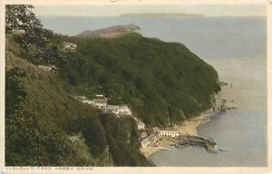 Clovelly The Moby Drive Devon England UK Postcard pm 1923 - Picture 1 of 2