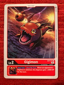 Digimon Card Game Gigimon ST7-01 U NM - Picture 1 of 1