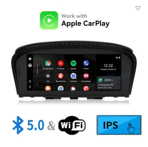 8.8'' Für BMW E60 E61 E90 E91 CCC Car Stereo CarPlay DAB+ GPS Radio Android WIFI - Bild 1 von 16