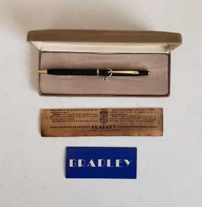 Vintage Bradley Ink Pen with Original Case & Paper - Picture 1 of 3