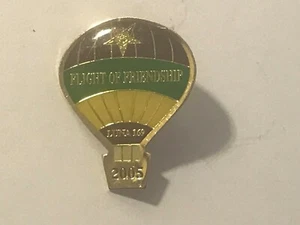 Anstecknadel Flight of Friendship Luna 169 2005 Heißluftballon klein Clutch hinten - Bild 1 von 7