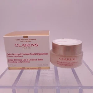 Clarins Extra-Firming Lip and Contour Balm Smoothing Plumping .5oz Sealed - Picture 1 of 6