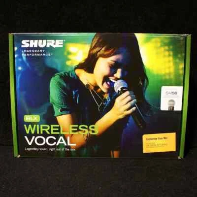 Shure BLX24/SM58 H9 Wireless SM58 IN STOCK FREE US Ship in the 48! - Image 1 of 3