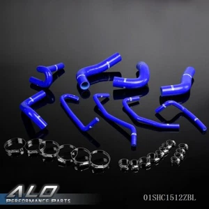 9pcs Silicone Radiator Hose Kit Fit For 1994-1997 Mazda Miata MX5 1.8L Blue - Picture 1 of 12