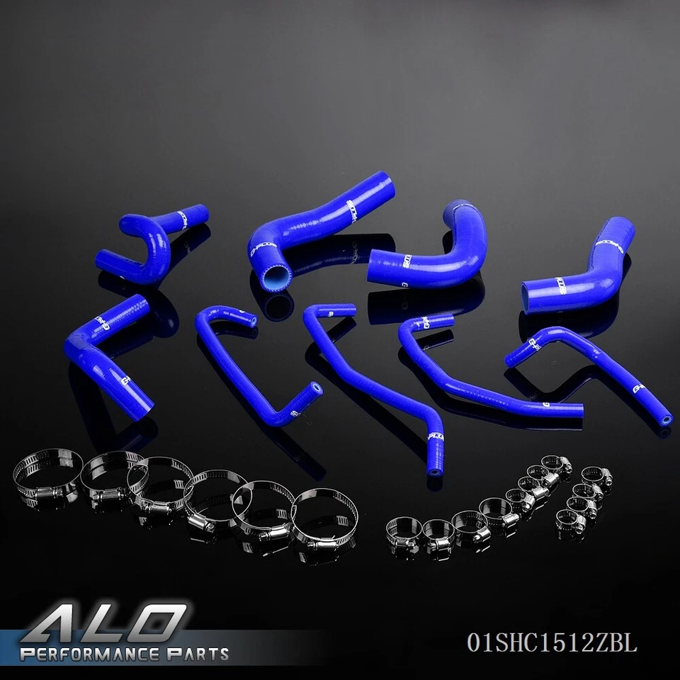 9pcs Silicone Radiator Hose Kit Fit For 1994-1997 Mazda Miata MX5 1.8L Blue - Image 1 of 4