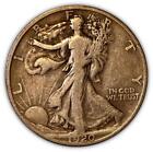1920-D Walking Liberty Half Dollar Very Fine VF Coin #177