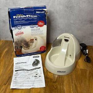 PetMate Deluxe Fresh Flow Cat Drinking Automatic Water Fountain Feeder, Boxed 3L