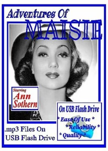 ADVENTURES OF MAISE 103 klassische Radiosendungen OTR MP3 auf USB-Stick - Bild 1 von 8