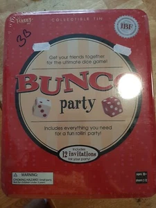 Fundex Bunco Party In Tin New - Picture 1 of 2