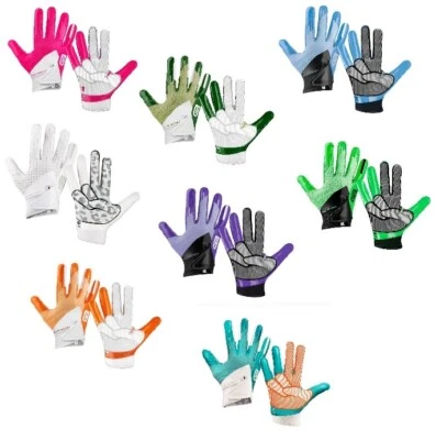 Grip Boost Peace, Shaka, and Hook 'Em Football Gloves Pro Elite 5.0 - ADULT