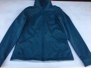 Women’s The North Face Wildwall Long Sleeve Full Zip Teal Jacket Size S - Picture 1 of 12